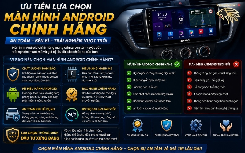 màn hình Android ô tô Innova