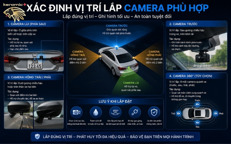 màn hình Camera lùi ô tô