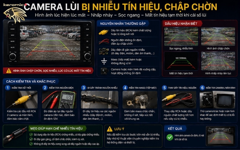 màn hình Camera lùi ô tô