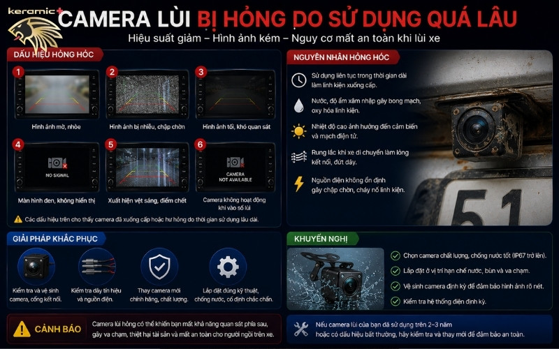 màn hình Camera lùi ô tô