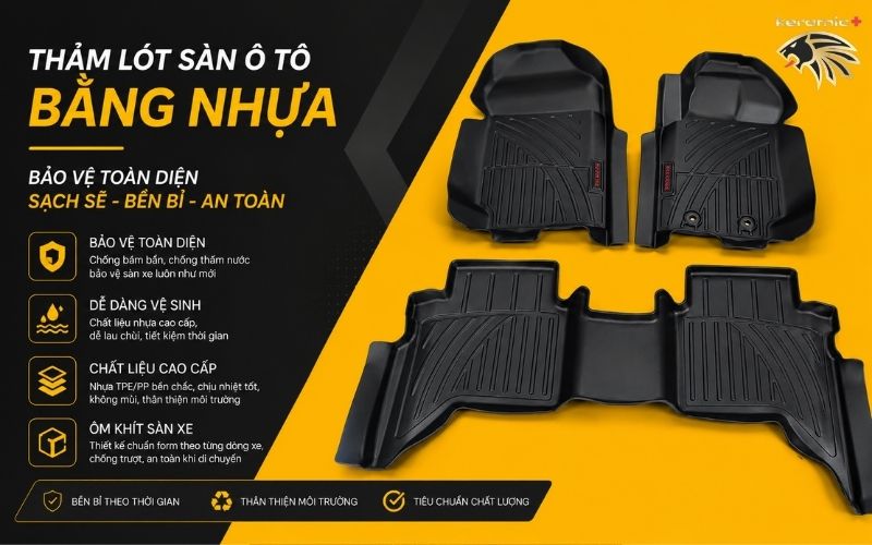 Nên mua thảm lót sàn ô tô loại nào