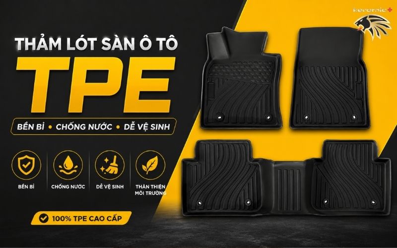 Nên mua thảm lót sàn ô tô loại nào