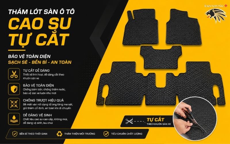 Nên mua thảm lót sàn ô tô loại nào