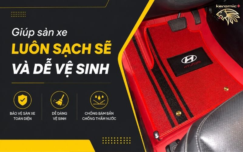 Nên mua thảm lót sàn ô tô loại nào