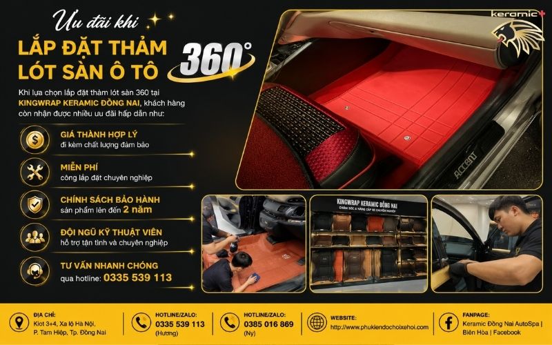 Thảm lót sàn 360