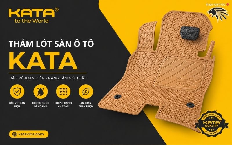 Thảm lót sàn ô tô bằng cao su
