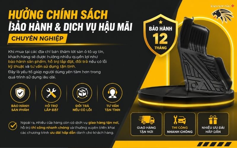thảm lót sàn ô tô Biên Hòa