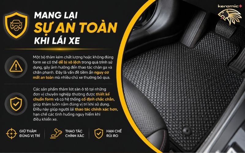 thảm lót sàn ô tô Biên Hòa