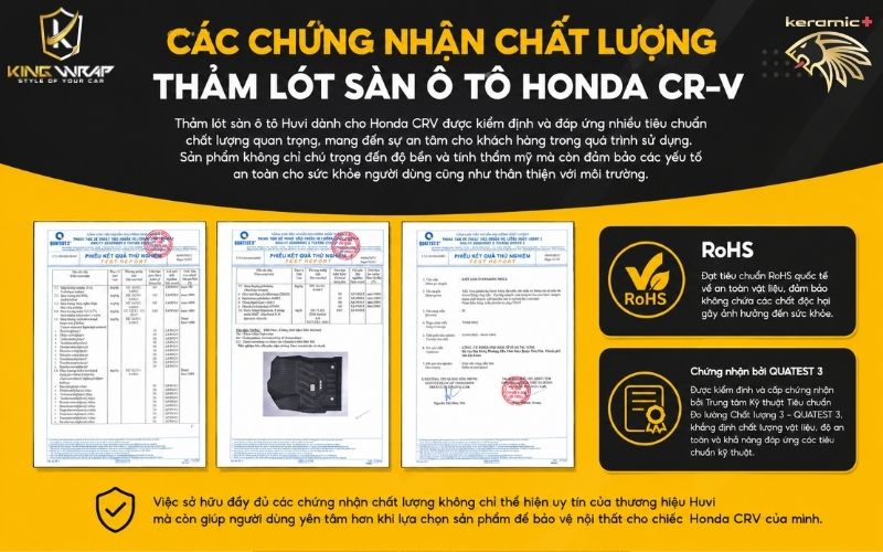 Thảm lót sàn ô tô Honda CRV Thảm lót sàn ô tô Honda CRV