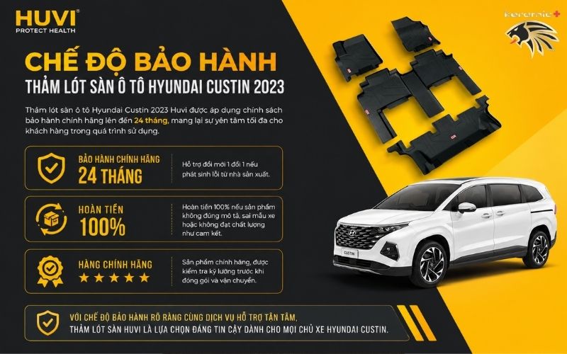Thảm Lót Sàn Ô Tô Hyundai Custin Thảm Lót Sàn Ô Tô Hyundai Custin