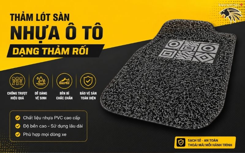 thảm nhựa lót sàn ô tô