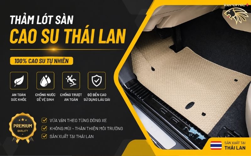 thảm nhựa lót sàn ô tô