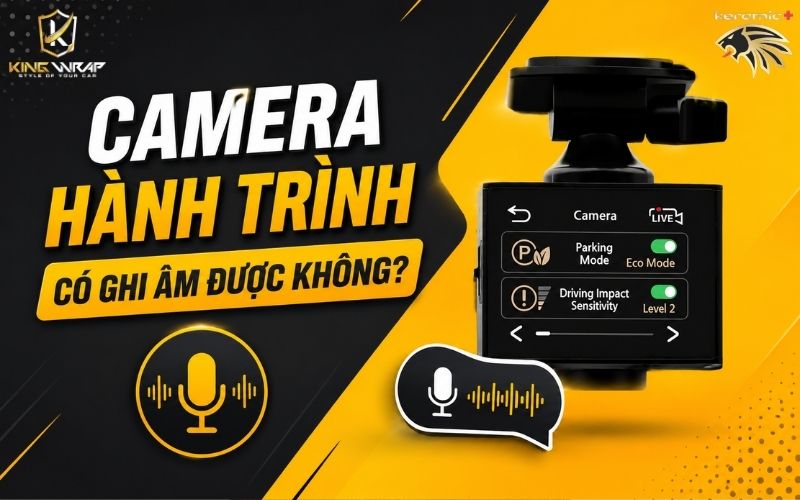 Camera hành trình có quay được trong xe không Camera hành trình có quay được trong xe không