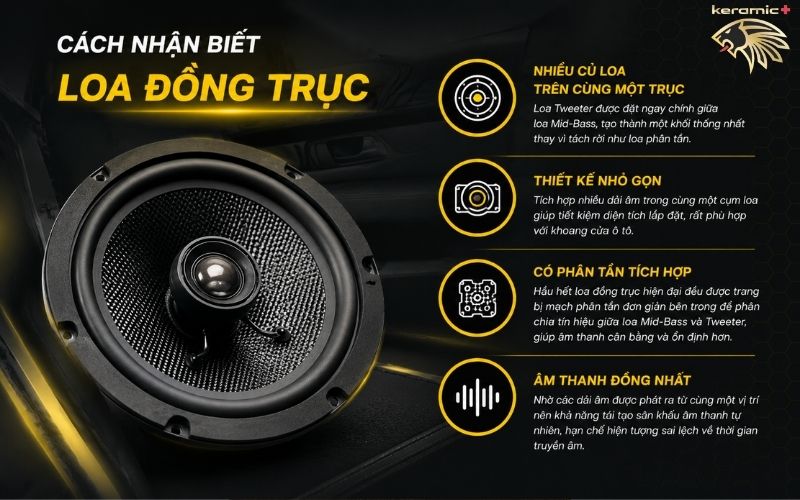 Loa cánh đồng trục DLS M526i Loa cánh đồng trục DLS M526i