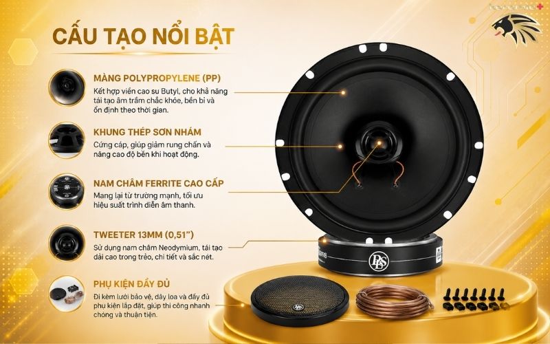 Loa cánh đồng trục DLS PA6