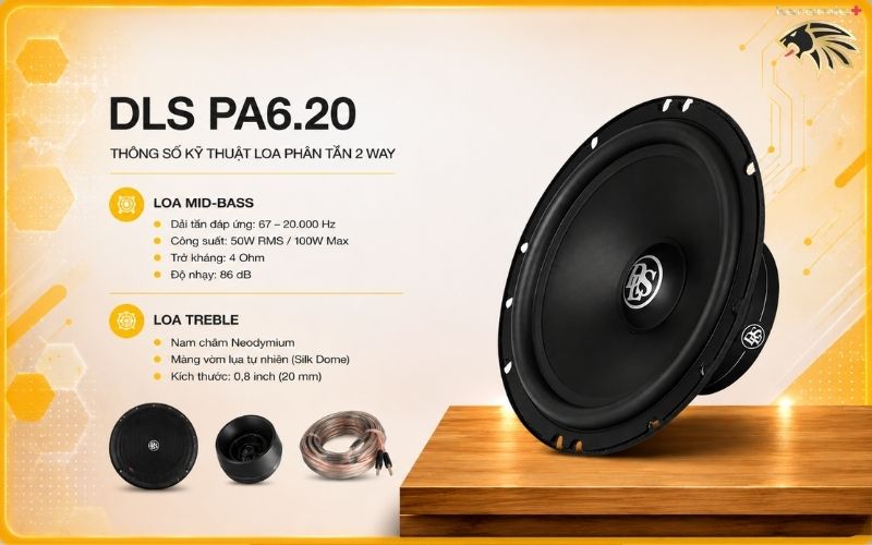 Loa phân tần 2 way DLS PA6.20