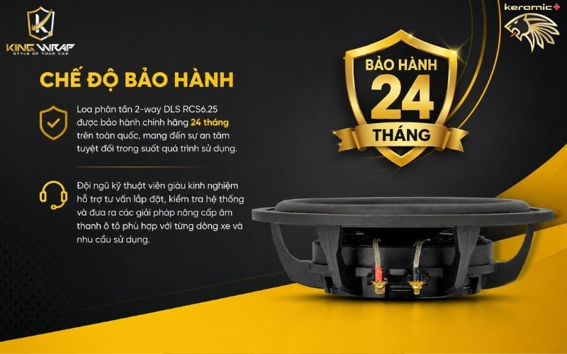 Loa phân tần 2-way DLS RCS6.25 Loa phân tần 2-way DLS RCS6.25