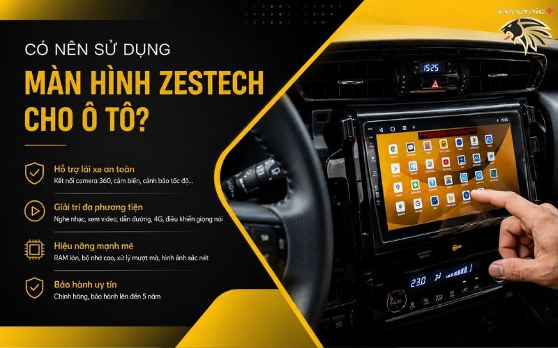 màn hình ô tô Zestech