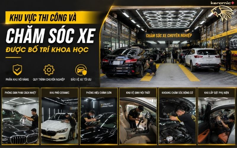 trung tâm chăm sóc xe hơi chuyên nghiệp