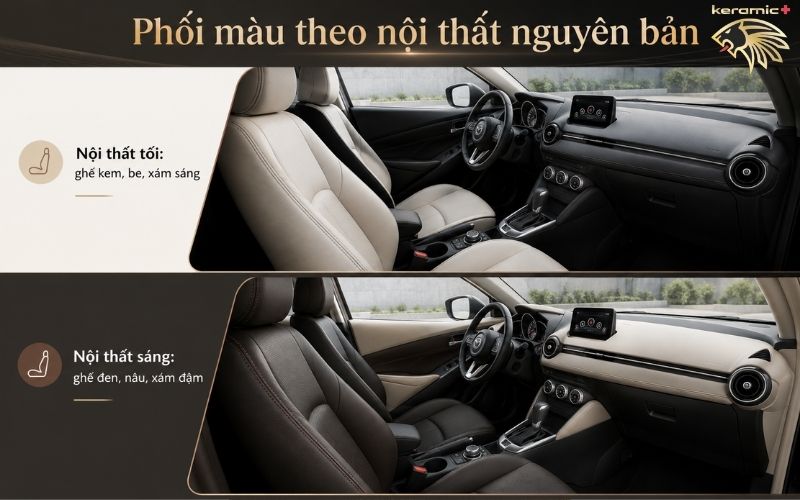 Bọc ghế da Mazda 2