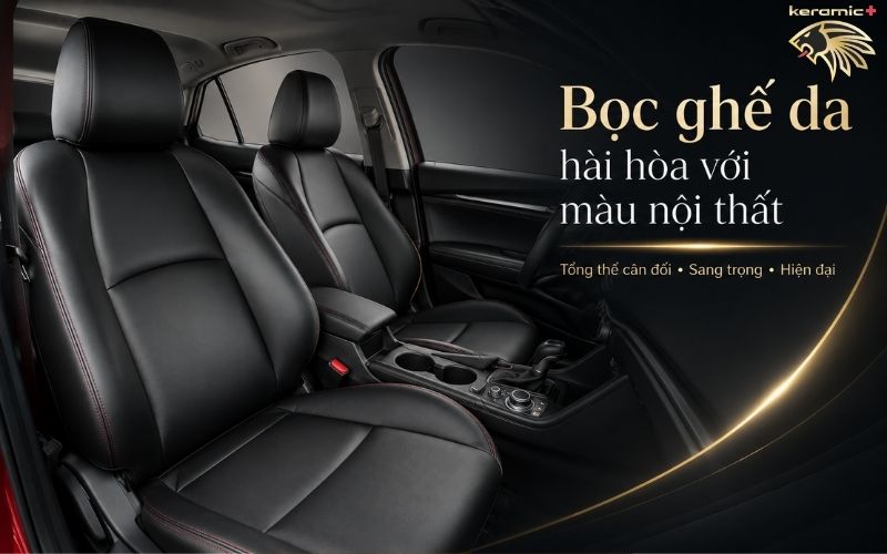 Bọc ghế da Mazda 2