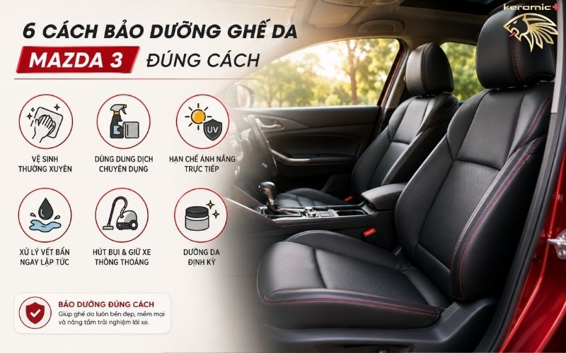Bọc ghế da Mazda 3 Bọc ghế da Mazda 3