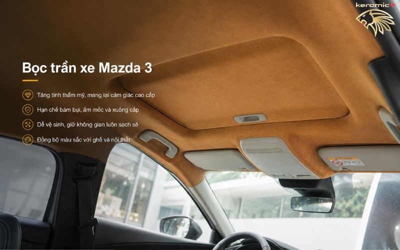 Bọc ghế da Mazda 3 Bọc ghế da Mazda 3