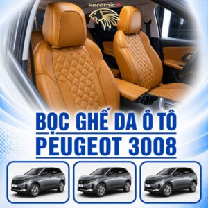 Bọc ghế da Peugeot 3008