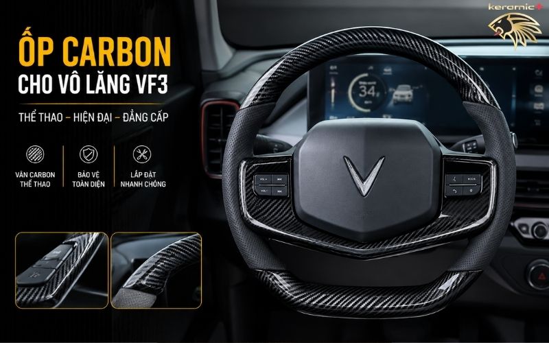 Bọc vô lăng VF3 Bọc vô lăng VF3