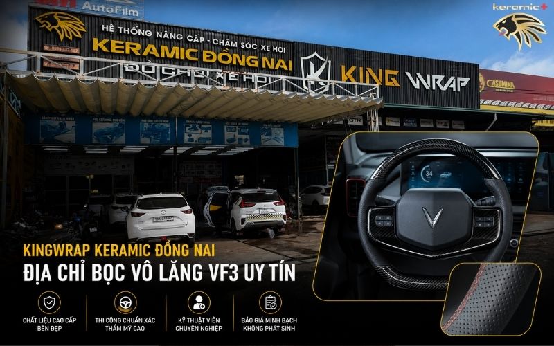 Bọc vô lăng VF3 Bọc vô lăng VF3
