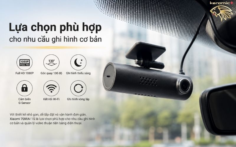 Camera hành trình Xiaomi 70mai 1S Camera hành trình Xiaomi 70mai 1S