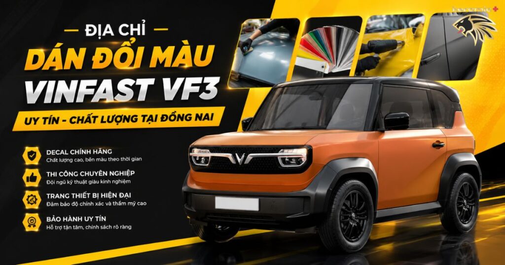 dán đổi màu VinFast VF3