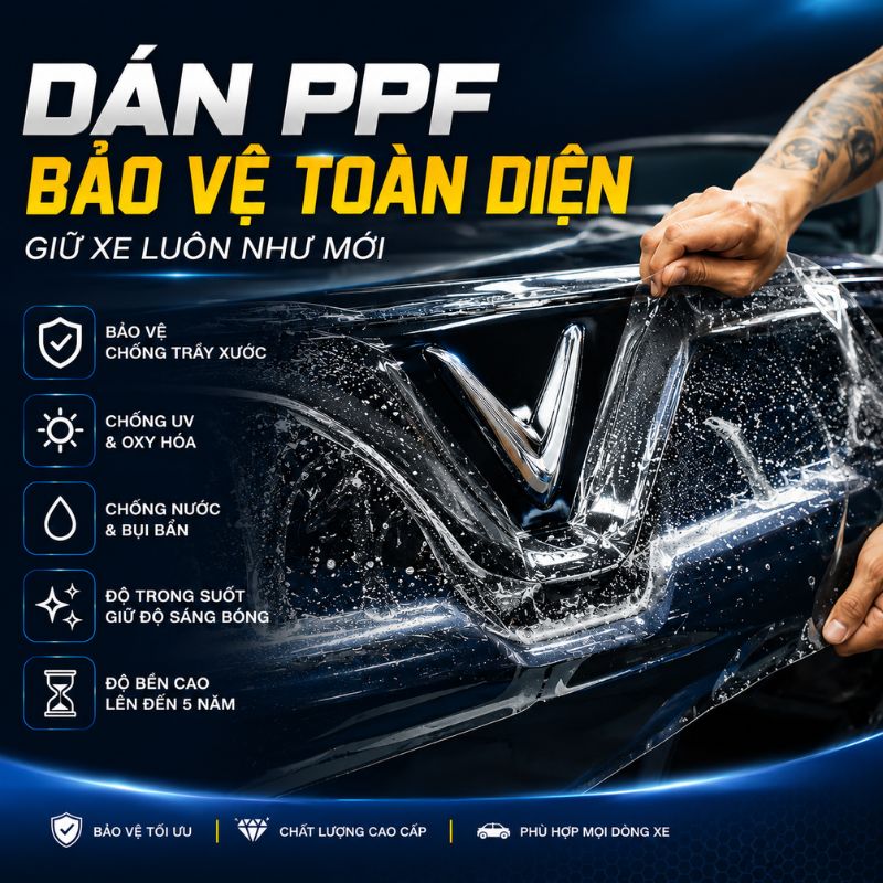 Dán PPF cho VF3