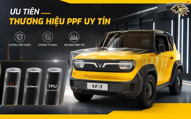 Dán PPF cho VF3 Dán PPF cho VF3