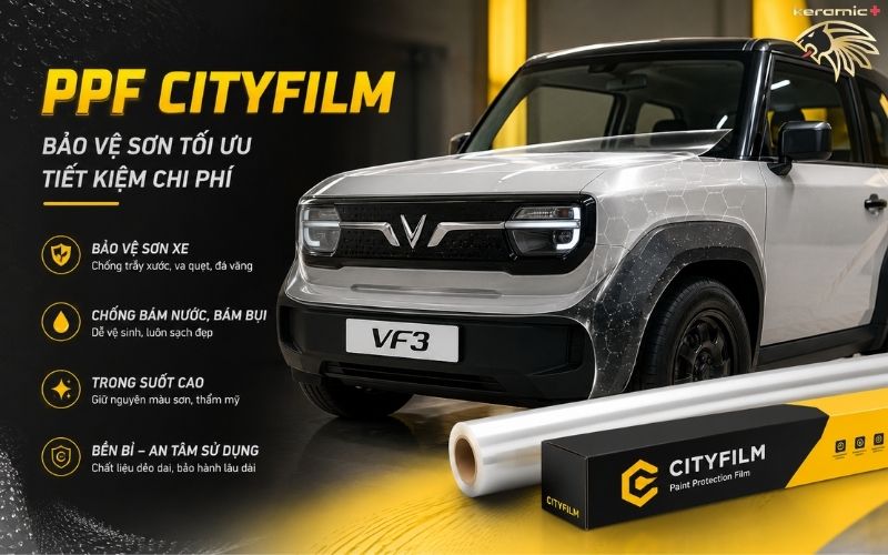 Dán PPF cho VF3 Dán PPF cho VF3
