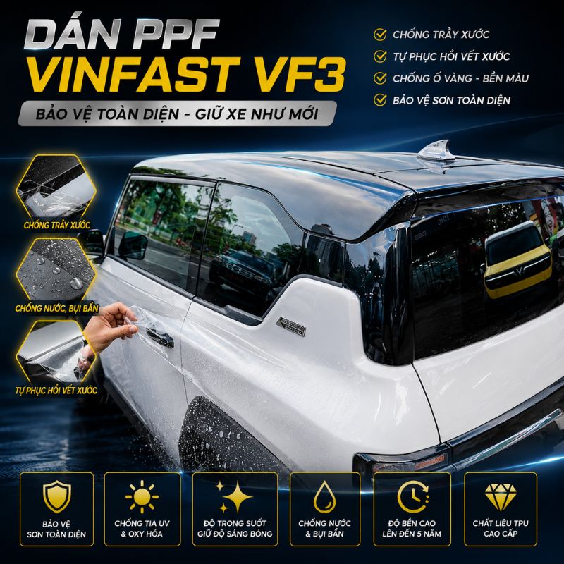 Dán PPF cho VF3