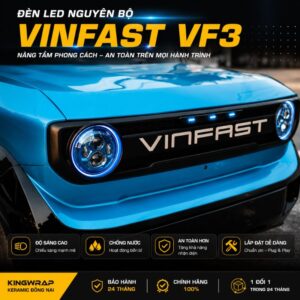 Độ đèn Vinfast VF3