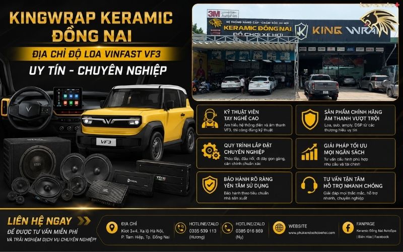Độ loa Vinfast VF3