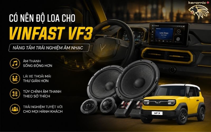 Độ loa Vinfast VF3