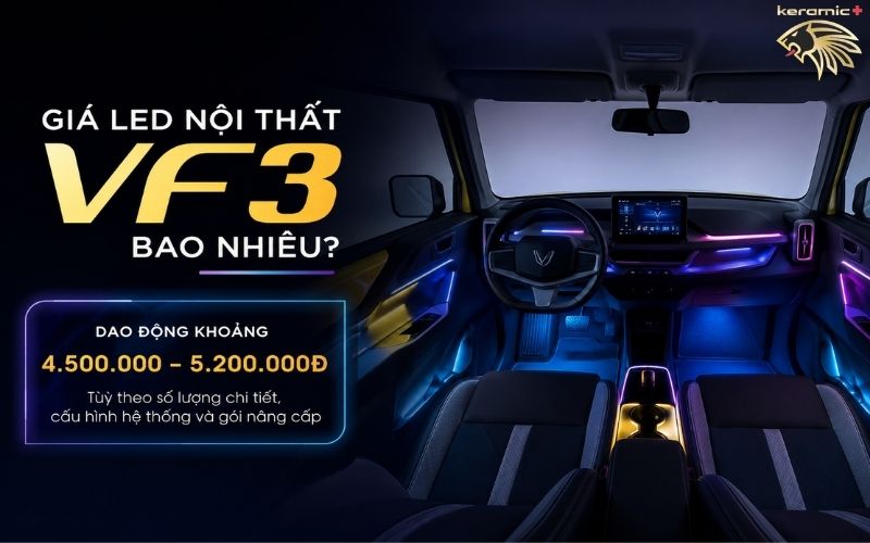 Led nội thất VF3 Led nội thất VF3