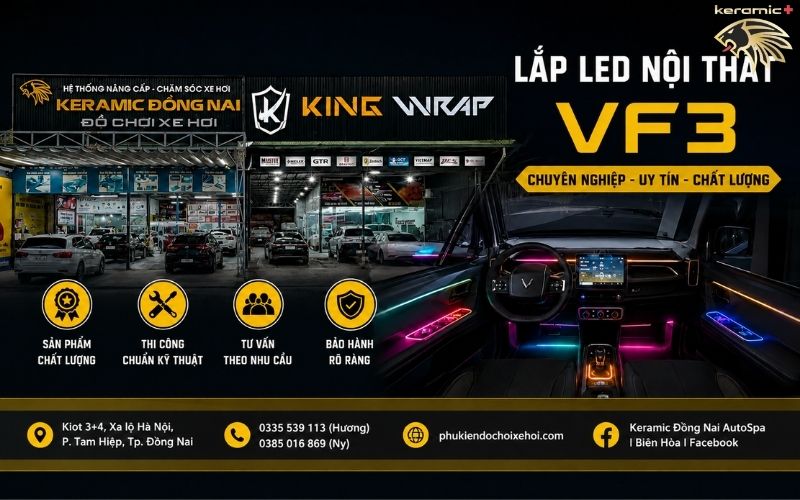 Led nội thất VF3 Led nội thất VF3