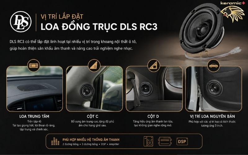 Loa đồng trục DLS RC3