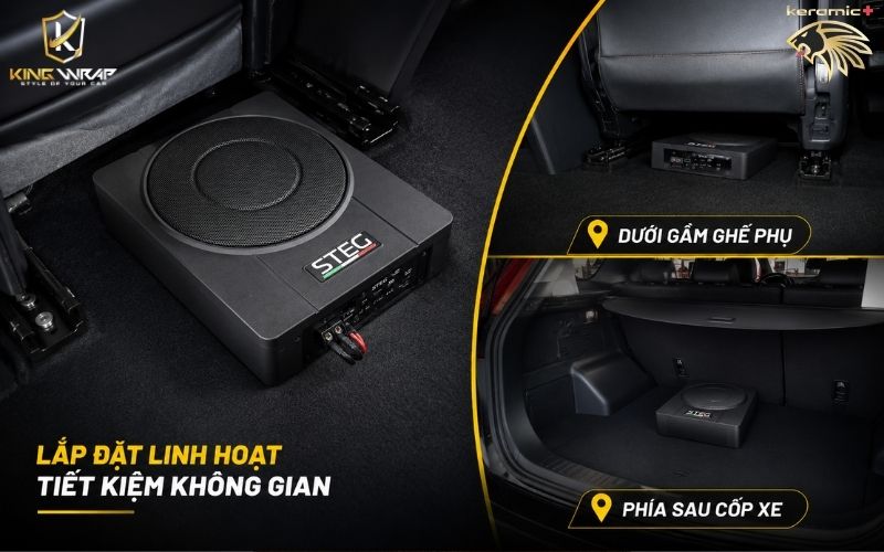 Loa sub điện STEG SA-8W Loa sub điện STEG SA-8W