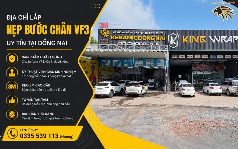 Nẹp bước chân VF3 Nẹp bước chân VF3