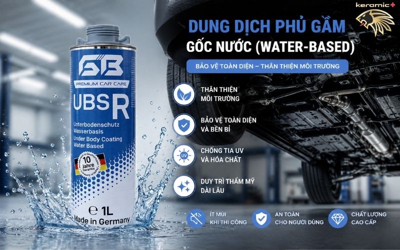 Sơn phủ gầm xe ô tô giá bao nhiêu Sơn phủ gầm xe ô tô giá bao nhiêu
