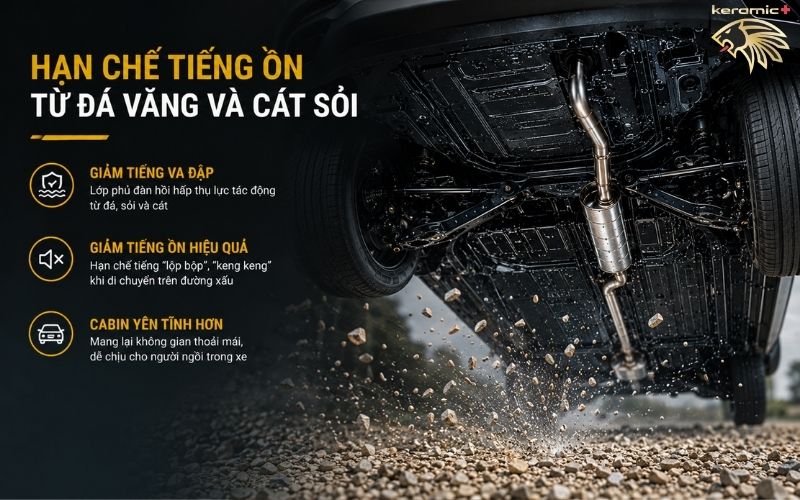 Sơn phủ gầm xe ô tô giá bao nhiêu Sơn phủ gầm xe ô tô giá bao nhiêu