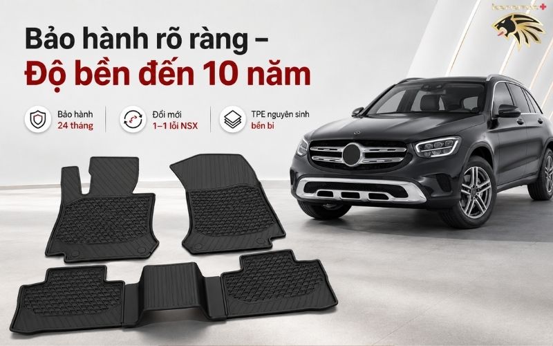 Thảm lót sàn Mercedes GLC 2016 Thảm lót sàn Mercedes GLC 2016