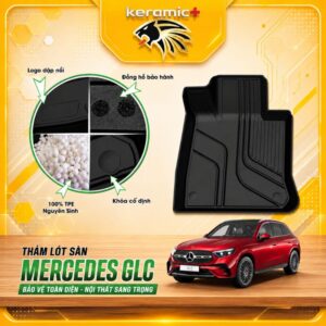 Thảm lót sàn ô tô Mercedes GLC 2023
