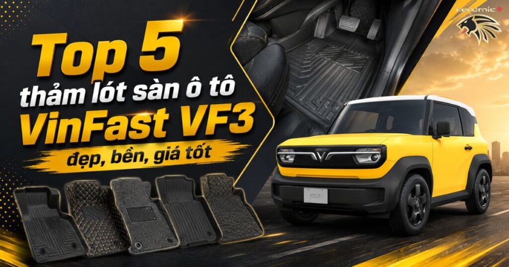thảm lót sàn ô tô VinFast VF3