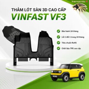Thảm lót sàn ô tô Vinfast VF3